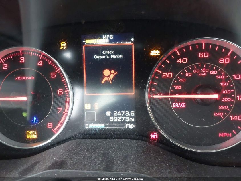 2018 Subaru Impreza 2.0I Sport VIN: 4S3GTAK64J1740160 Lot: 43959144