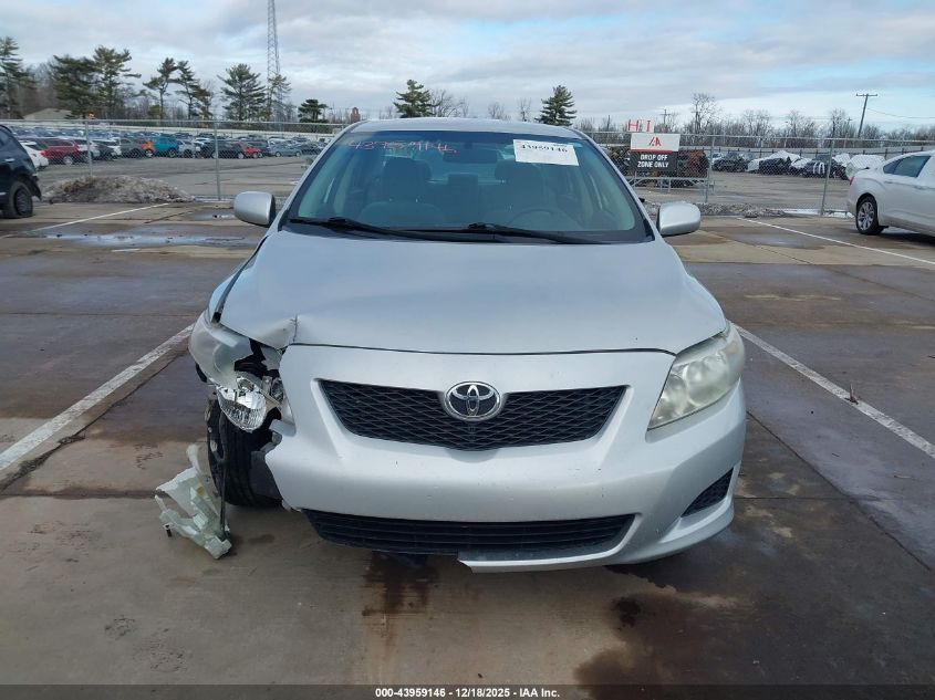 2010 Toyota Corolla Le VIN: 2T1BU4EE3AC278004 Lot: 43959146