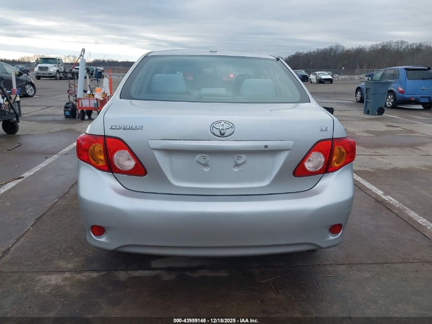 2010 Toyota Corolla Le VIN: 2T1BU4EE3AC278004 Lot: 43959146