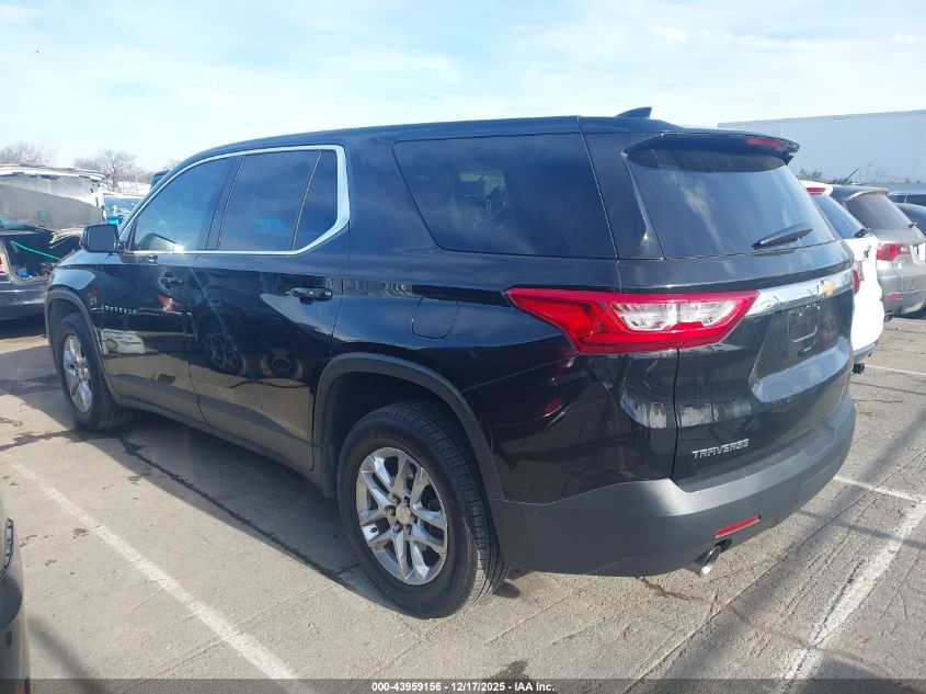 2018 Chevrolet Traverse Ls VIN: 1GNEVFKW9JJ224852 Lot: 43959156