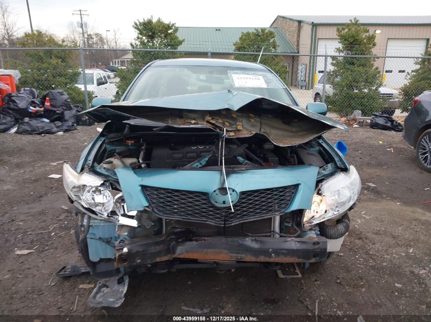 2009 Toyota Corolla Le VIN: JTDBL40E699089777 Lot: 43959158