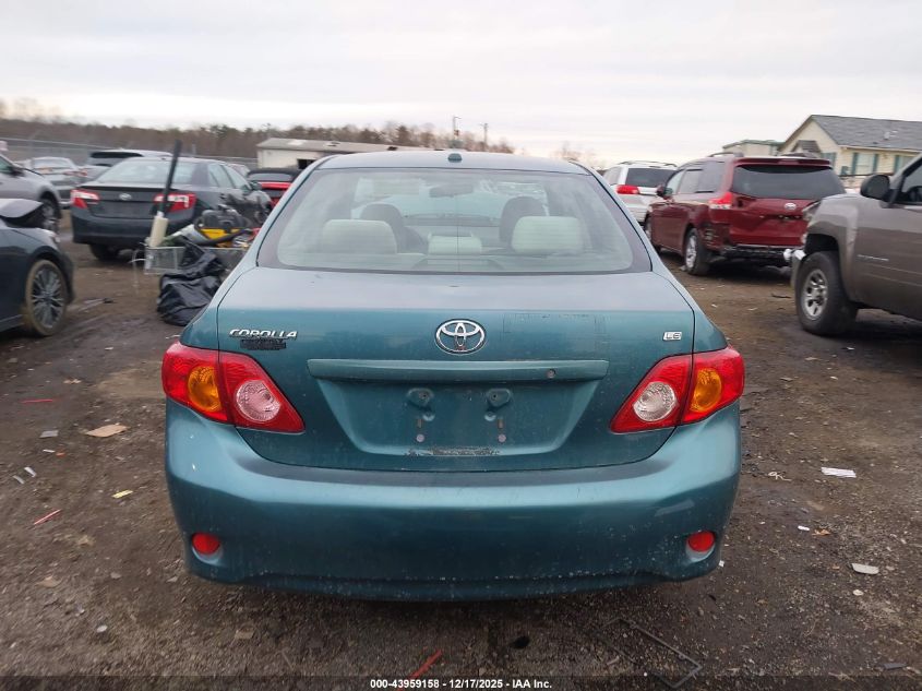 2009 Toyota Corolla Le VIN: JTDBL40E699089777 Lot: 43959158