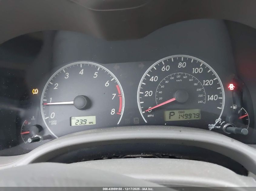 2009 Toyota Corolla Le VIN: JTDBL40E699089777 Lot: 43959158