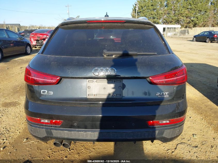 2016 Audi Q3 2.0T Premium Plus VIN: WA1GFCFS2GR004381 Lot: 43959162