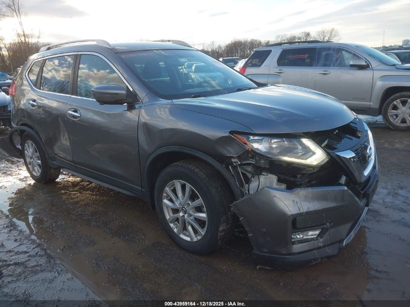 2017 Nissan Rogue Sv VIN: KNMAT2MVXHP529925 Lot: 43959164