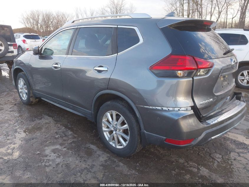 2017 Nissan Rogue Sv VIN: KNMAT2MVXHP529925 Lot: 43959164