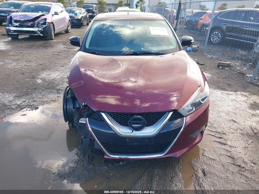 2016 Nissan Maxima 3.5 Sr VIN: 1N4AA6AP7GC413306 Lot: 43959169