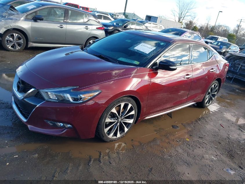 2016 Nissan Maxima 3.5 Sr VIN: 1N4AA6AP7GC413306 Lot: 43959169