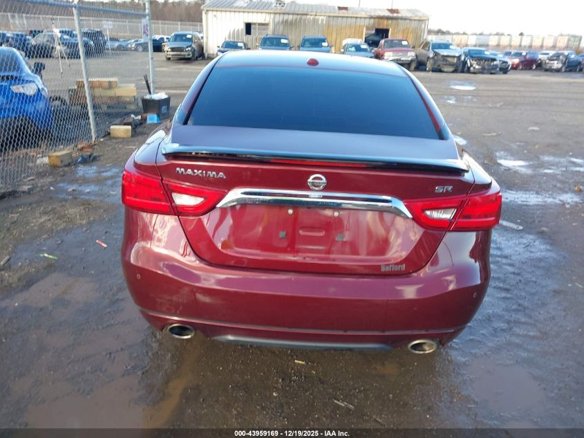 2016 Nissan Maxima 3.5 Sr VIN: 1N4AA6AP7GC413306 Lot: 43959169