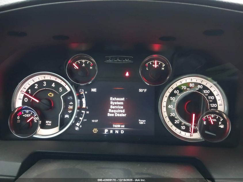 2018 Ram 2500 Laramie 4X4 6'4 Box VIN: 3C6UR5NL6JG218195 Lot: 43959170