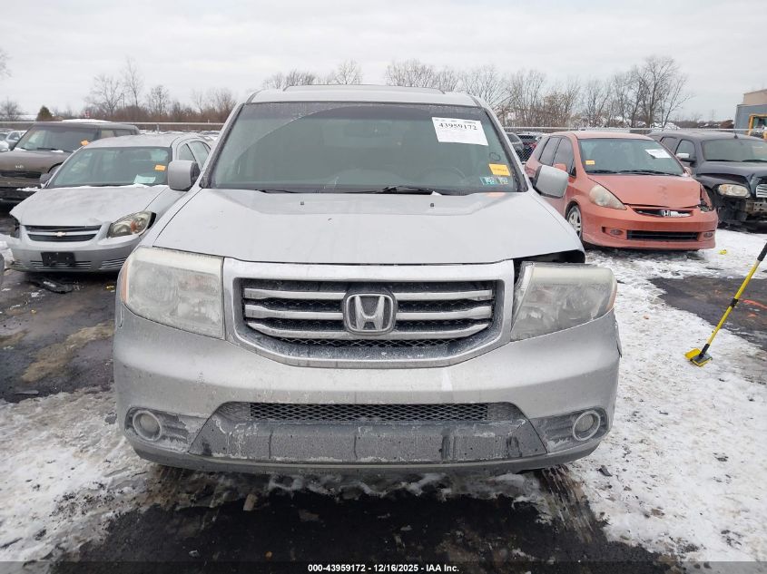 2012 Honda Pilot Ex-L VIN: 5FNYF4H56CB061495 Lot: 43959172