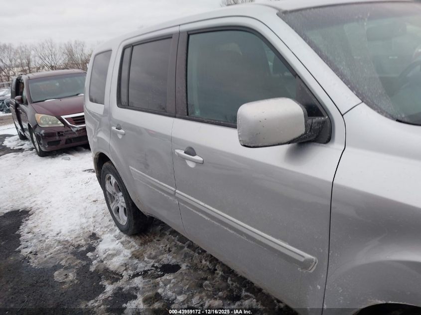 2012 Honda Pilot Ex-L VIN: 5FNYF4H56CB061495 Lot: 43959172