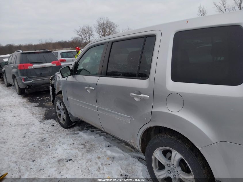 2012 Honda Pilot Ex-L VIN: 5FNYF4H56CB061495 Lot: 43959172
