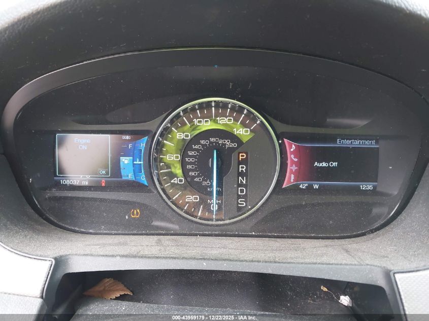 2013 Ford Edge Sel VIN: 2FMDK4JC3DBE32674 Lot: 43959179