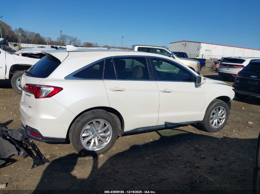 2018 Acura Rdx Acurawatch Plus Package VIN: 5J8TB4H36JL026830 Lot: 43959188