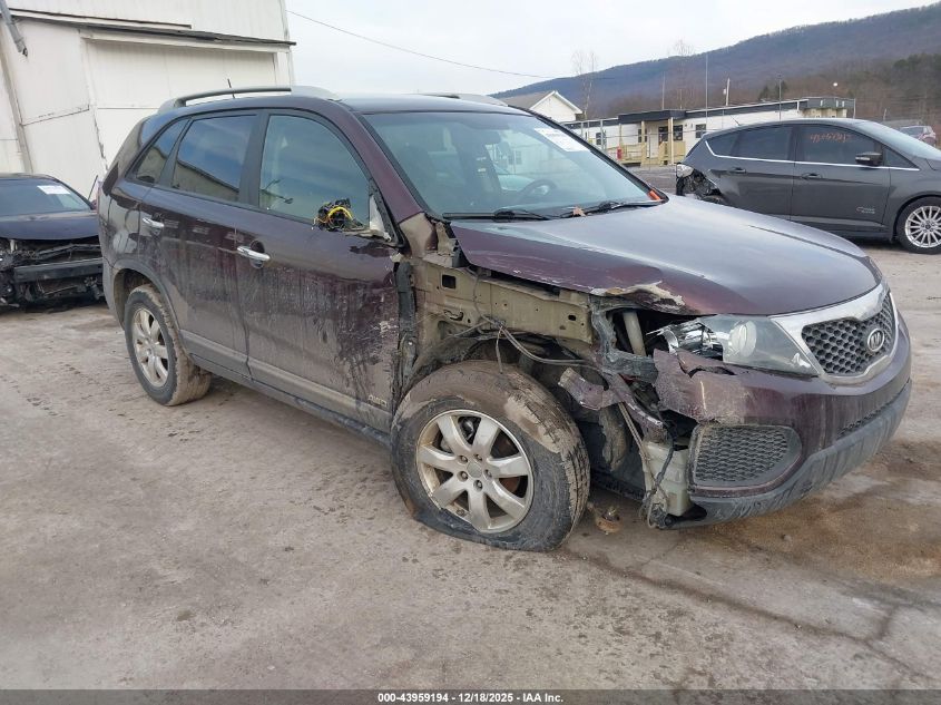 2013 Kia Sorento Lx V6 VIN: 5XYKTDA29DG336379 Lot: 43959194