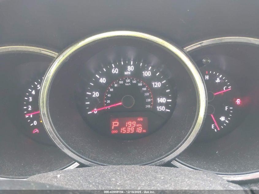 2013 Kia Sorento Lx V6 VIN: 5XYKTDA29DG336379 Lot: 43959194