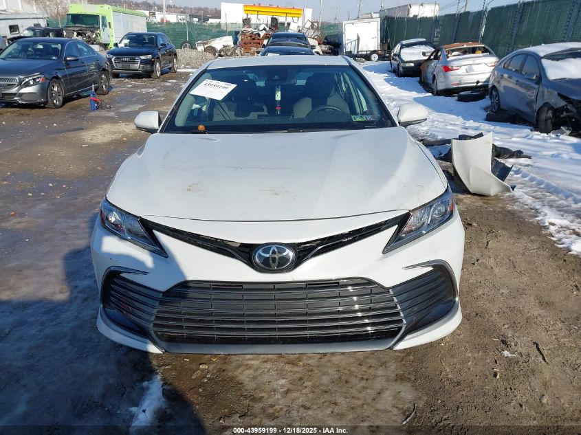 2022 Toyota Camry Le VIN: 4T1C11AK6NU075779 Lot: 43959199