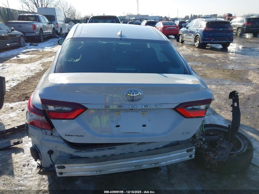 2022 Toyota Camry Le VIN: 4T1C11AK6NU075779 Lot: 43959199