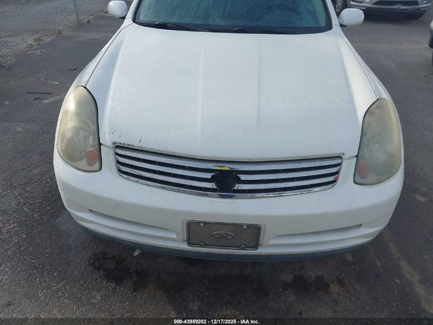 2003 Infiniti G35 Luxury Leather VIN: JNKCV51E13M004897 Lot: 43959202