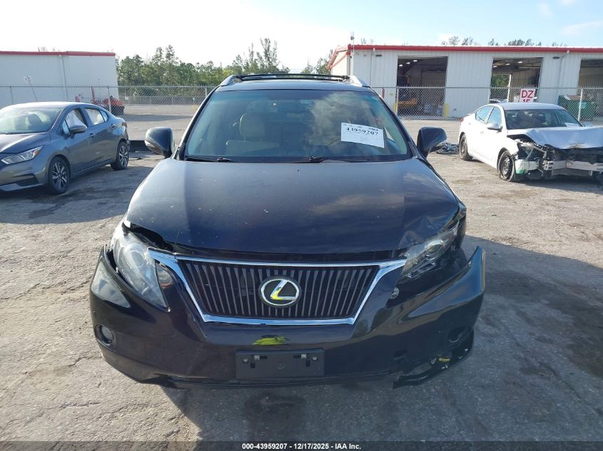 2010 Lexus Rx 350 VIN: 2T2ZK1BA2AC037275 Lot: 43959207