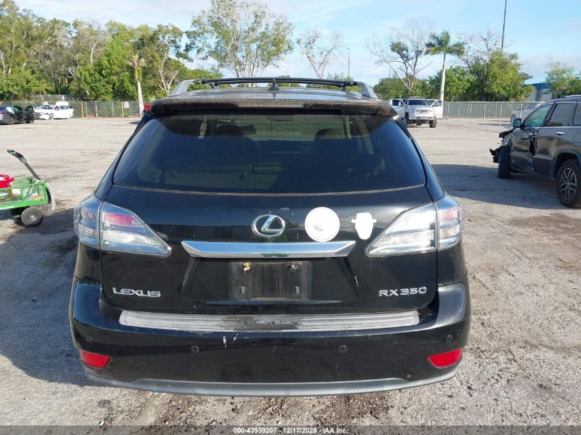 2010 Lexus Rx 350 VIN: 2T2ZK1BA2AC037275 Lot: 43959207