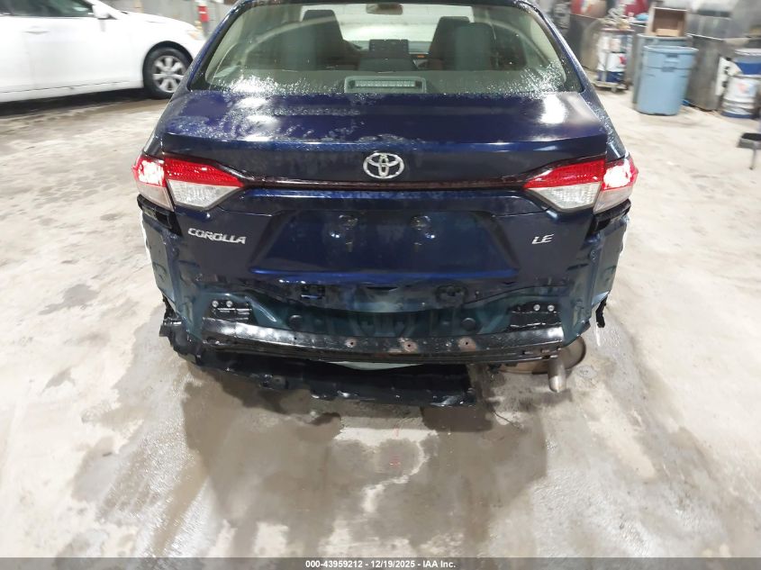 2020 Toyota Corolla Le VIN: JTDEPRAE5LJ059365 Lot: 43959212