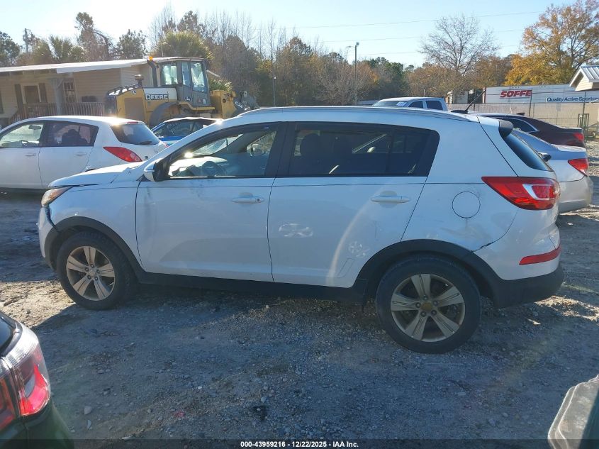 2013 Kia Sportage Lx VIN: KNDPB3A28D7459087 Lot: 43959216