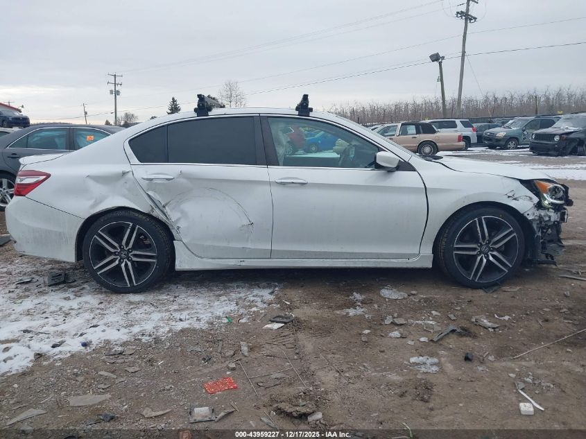 2017 Honda Accord Sport Se VIN: 1HGCR2F10HA300305 Lot: 43959227