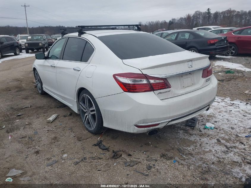 2017 Honda Accord Sport Se VIN: 1HGCR2F10HA300305 Lot: 43959227