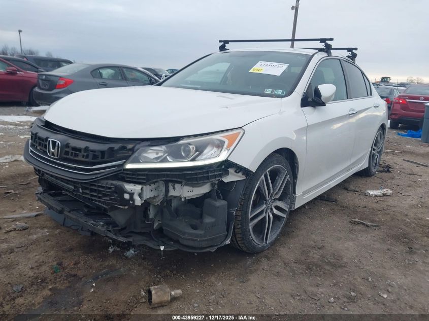 2017 Honda Accord Sport Se VIN: 1HGCR2F10HA300305 Lot: 43959227