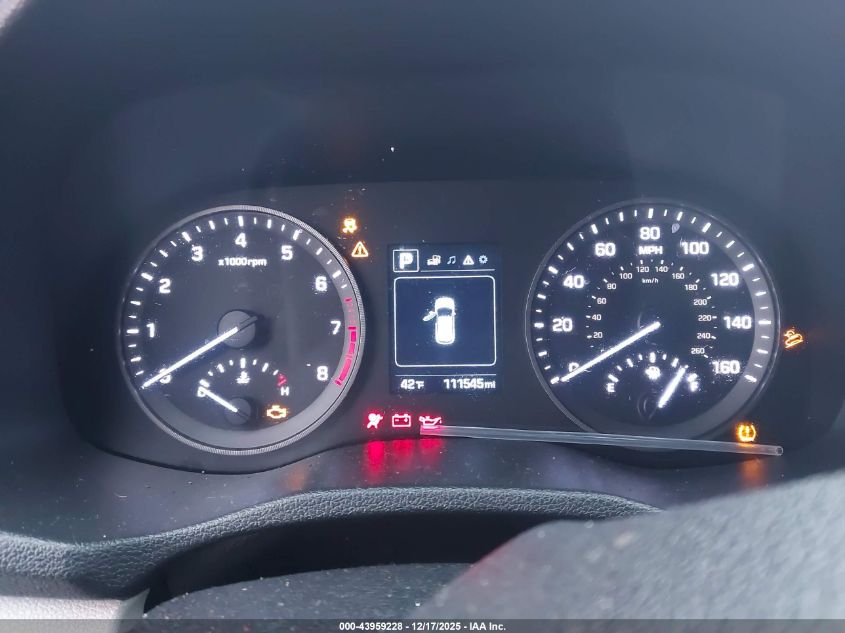 2018 Hyundai Tucson Se VIN: KM8J2CA48JU660231 Lot: 43959228