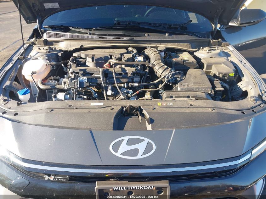 2024 Hyundai Elantra N Line VIN: KMHLR4DF1RU744586 Lot: 43959231
