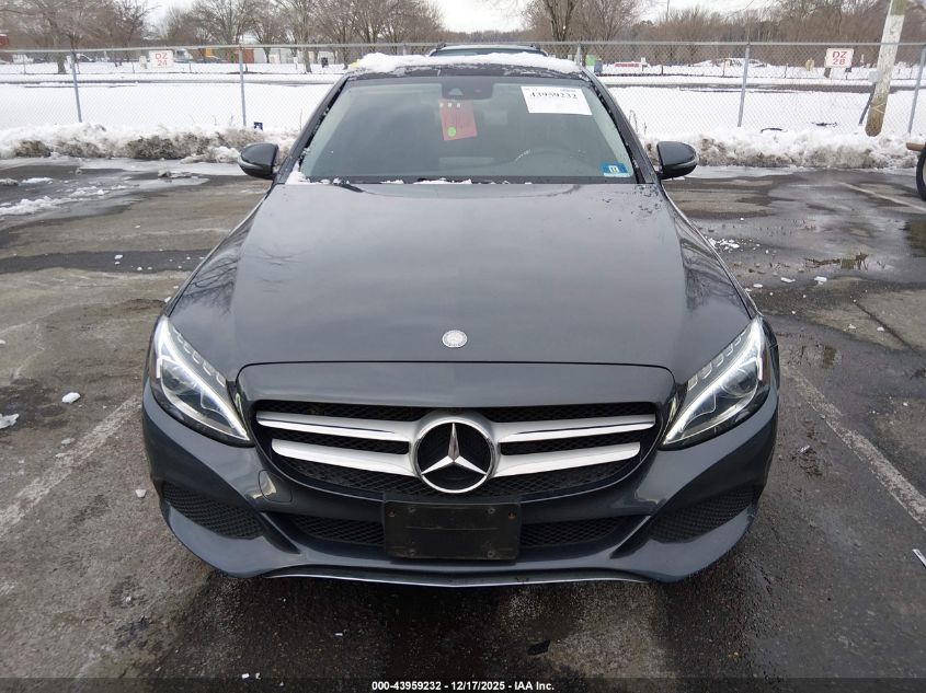 2016 Mercedes-Benz C 300 4Matic VIN: 55SWF4KB4GU140092 Lot: 43959232