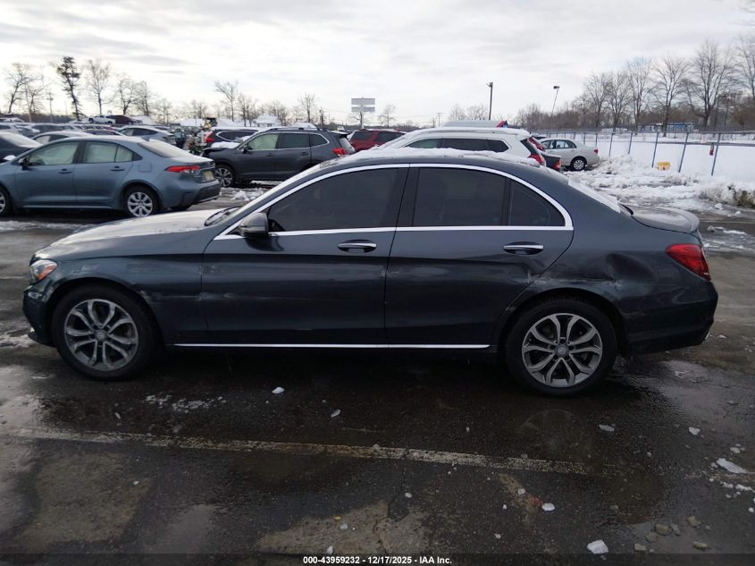 2016 Mercedes-Benz C 300 4Matic VIN: 55SWF4KB4GU140092 Lot: 43959232
