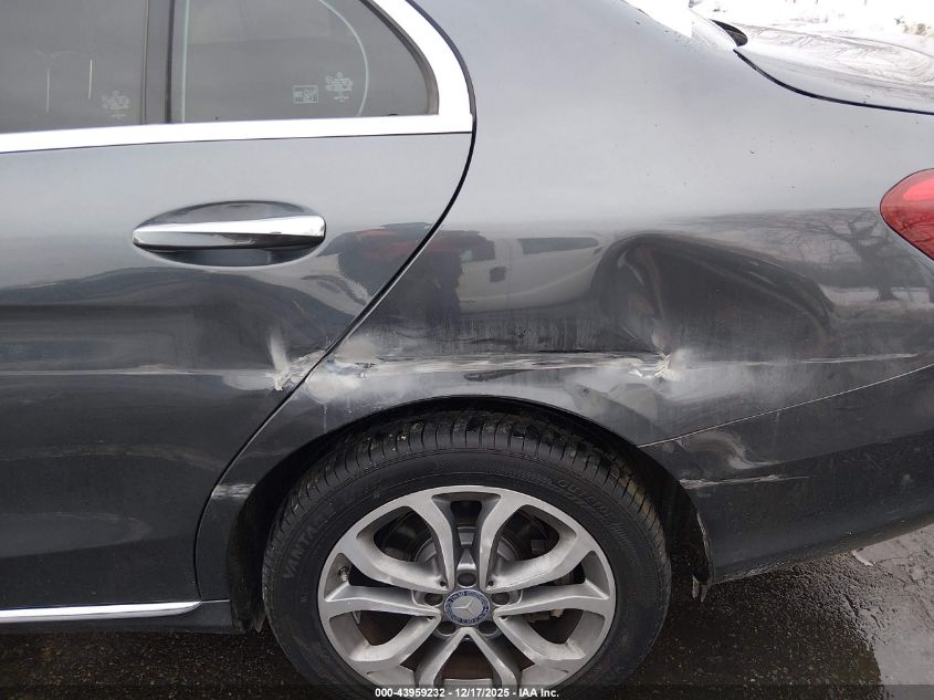 2016 Mercedes-Benz C 300 4Matic VIN: 55SWF4KB4GU140092 Lot: 43959232