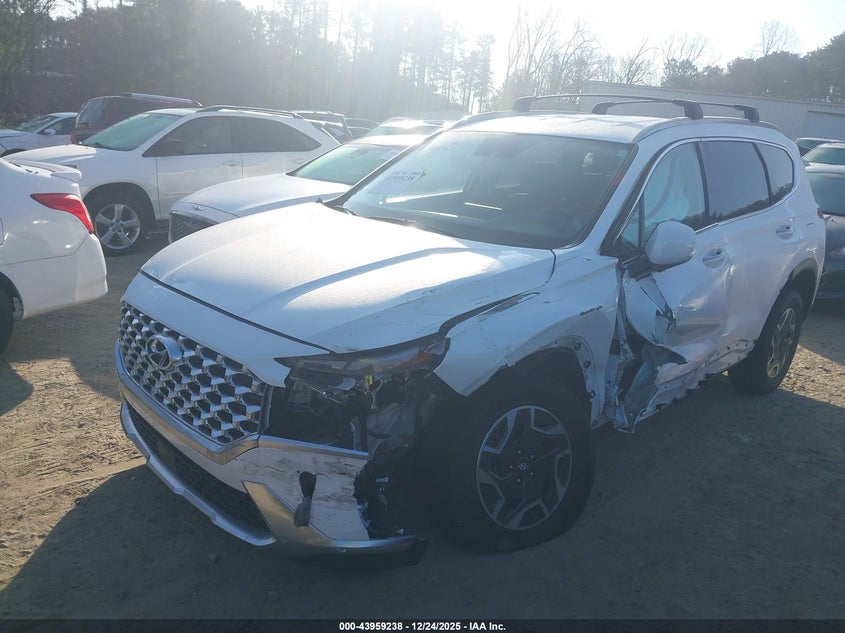 2022 Hyundai Santa Fe Hybrid Blue