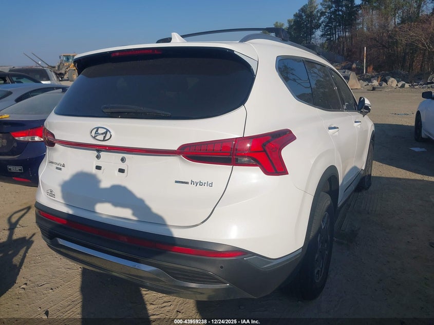 2022 Hyundai Santa Fe Hybrid Blue