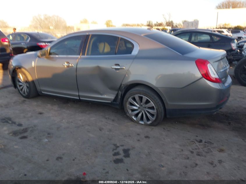 2016 Lincoln Mks VIN: 1LNHL9DK1GG602168 Lot: 43959240