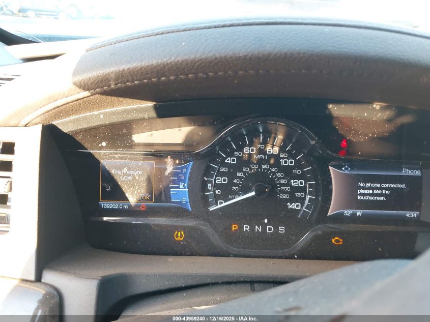 2016 Lincoln Mks VIN: 1LNHL9DK1GG602168 Lot: 43959240