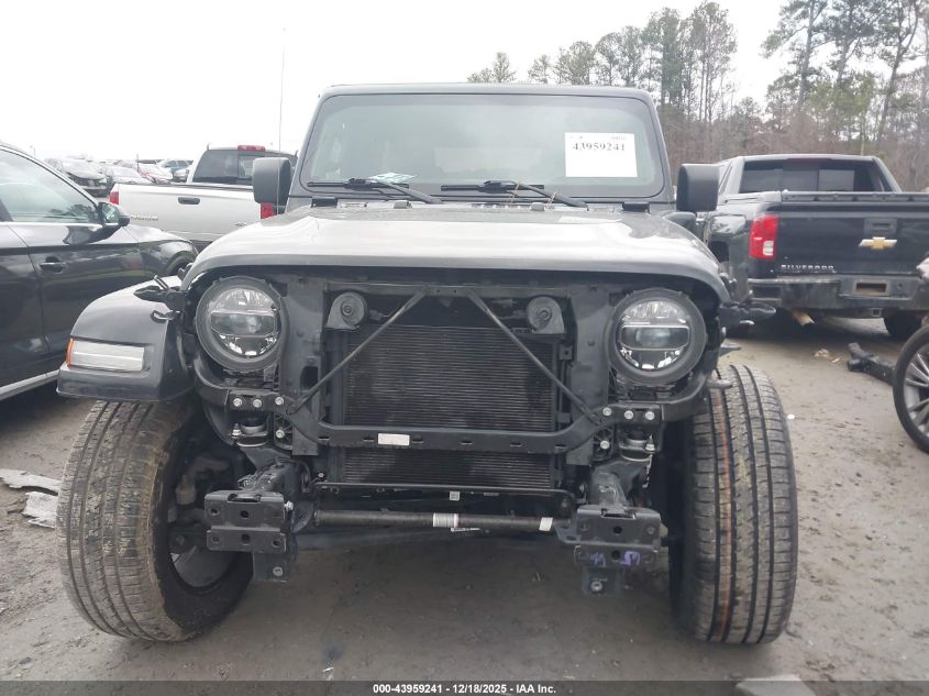 2022 Jeep Wrangler 4Xe Unlimited Sahara 4X4 VIN: 1C4JJXP67NW198617 Lot: 43959241