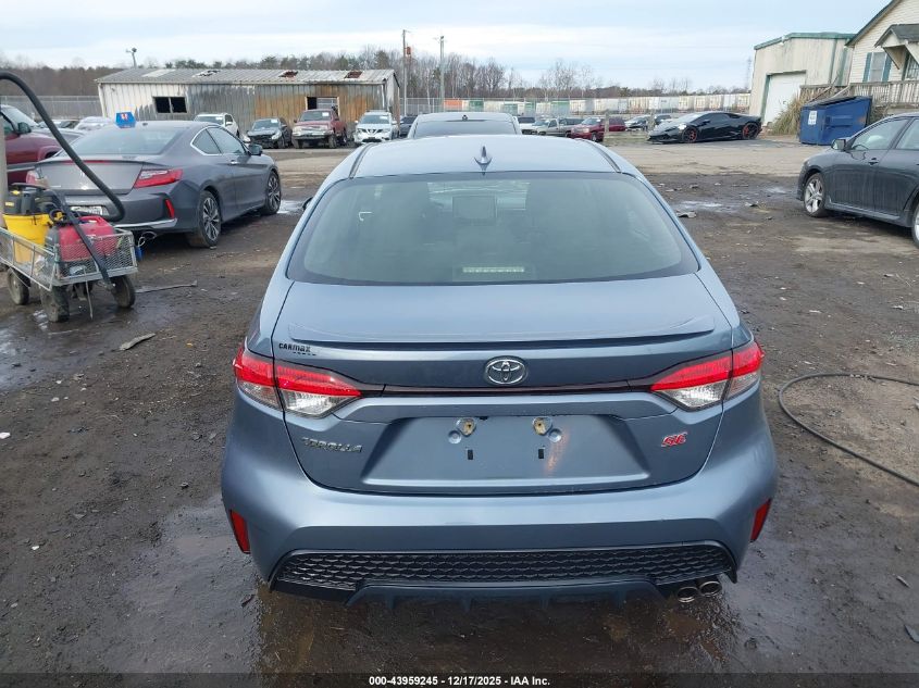 2021 Toyota Corolla Se VIN: JTDS4MCE4MJ055384 Lot: 43959245