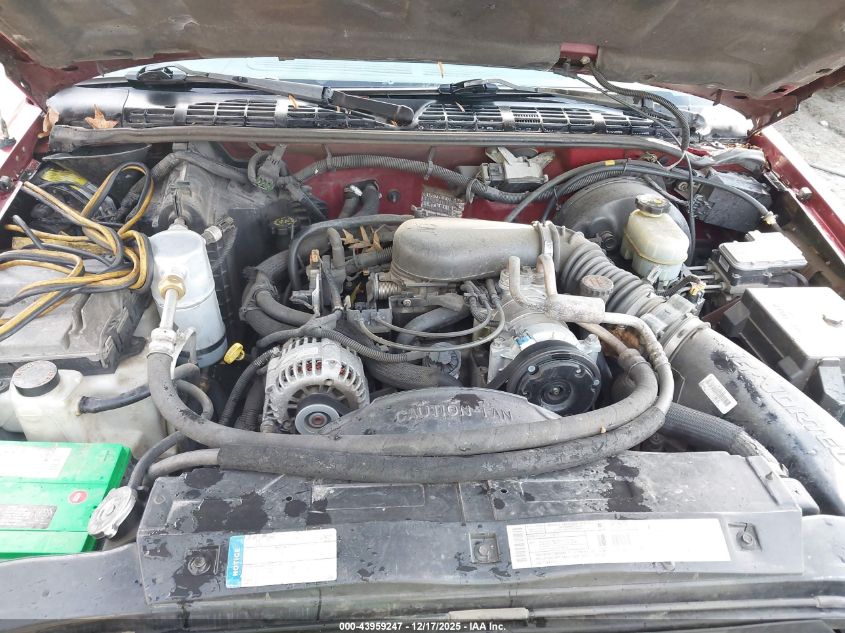 2001 Chevrolet S-10 Ls VIN: 1GCCS19W918113601 Lot: 43959247