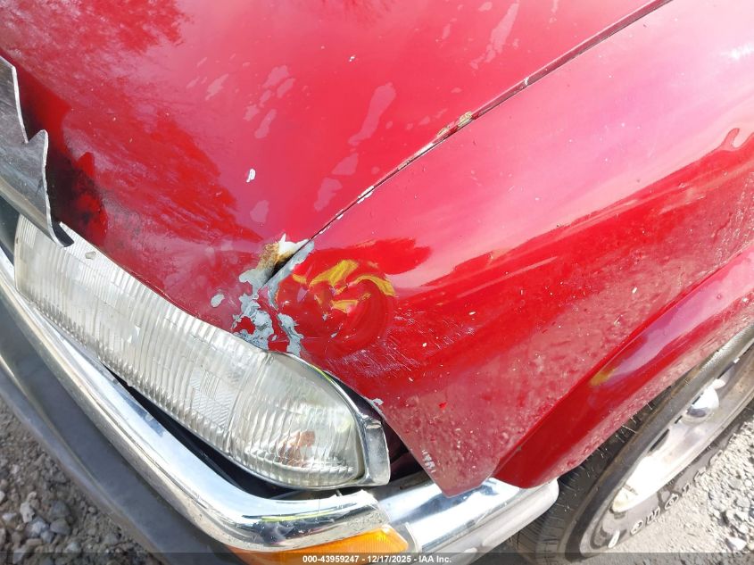 2001 Chevrolet S-10 Ls VIN: 1GCCS19W918113601 Lot: 43959247