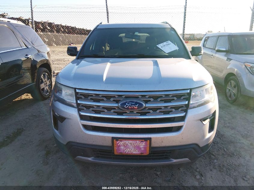 2018 Ford Explorer Xlt VIN: 1FM5K7D87JGB74824 Lot: 43959252