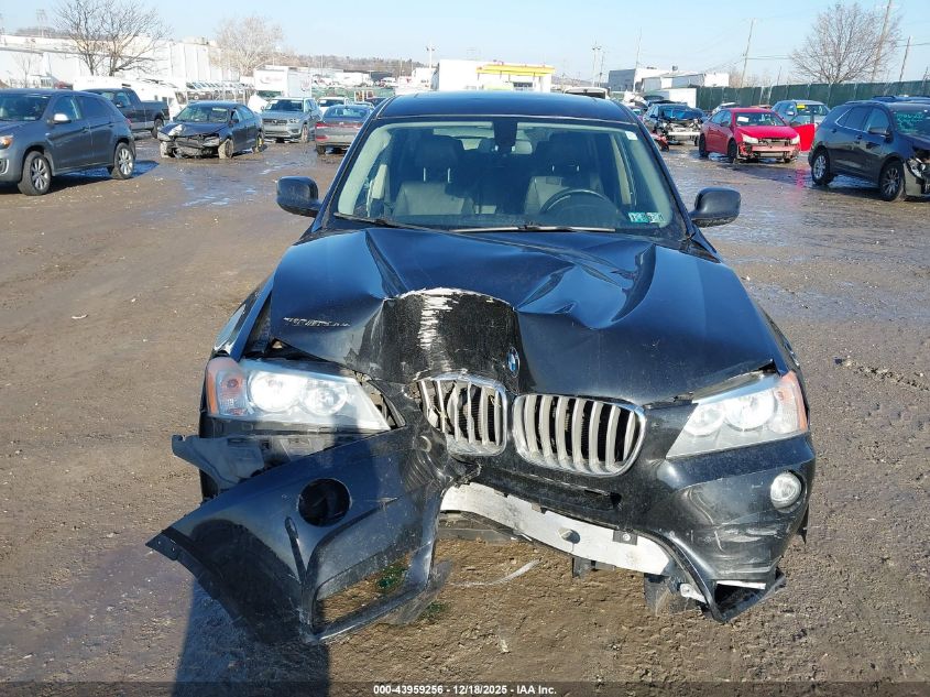 2013 BMW X3 xDrive28I VIN: 5UXWX9C58D0A27343 Lot: 43959256
