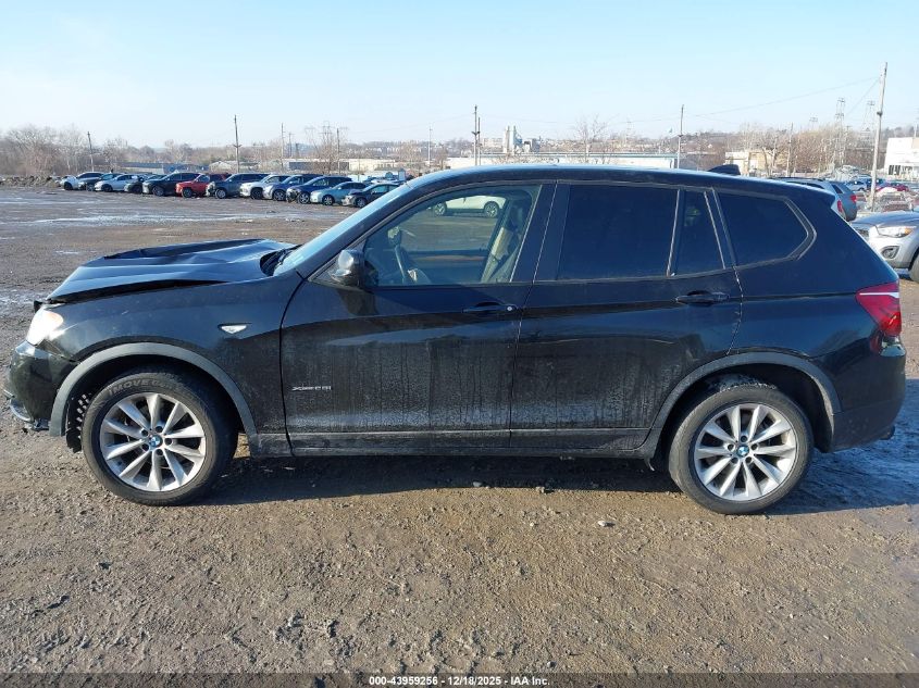 2013 BMW X3 xDrive28I VIN: 5UXWX9C58D0A27343 Lot: 43959256