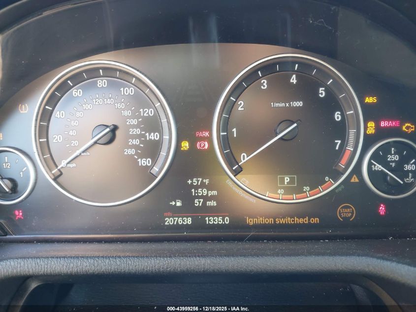 2013 BMW X3 xDrive28I VIN: 5UXWX9C58D0A27343 Lot: 43959256