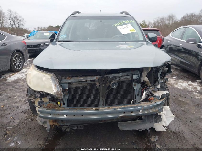 2009 Subaru Forester 2.5X VIN: JF2SH63689H783329 Lot: 43959266