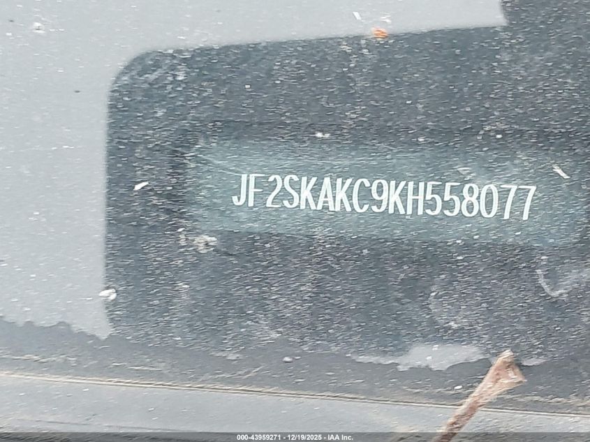 2019 Subaru Forester Sport VIN: JF2SKAKC9KH558077 Lot: 43959271